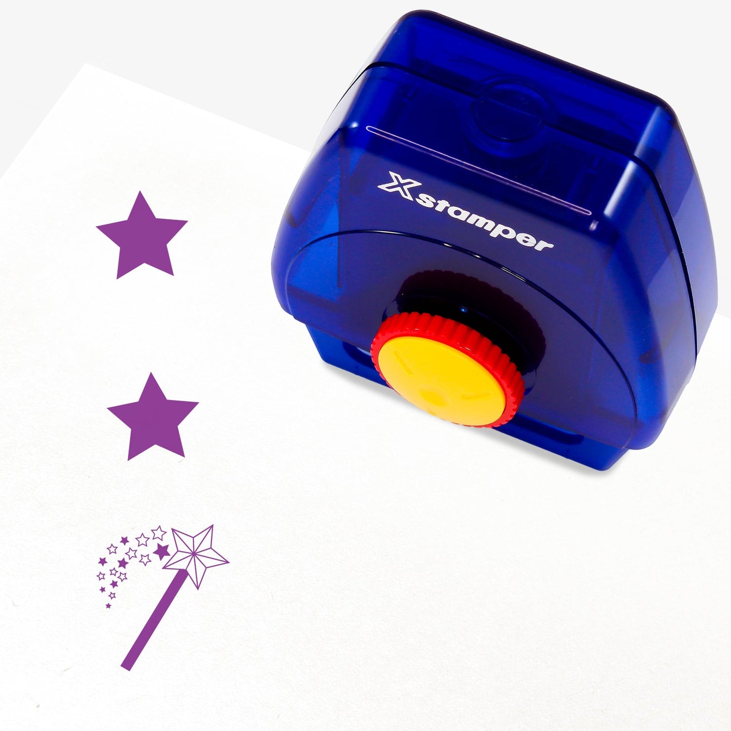 2 Stars and a Wish Twist N Stamp Brick - Purple