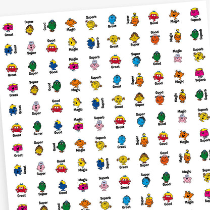 140 Little Miss Stickers - 16mm