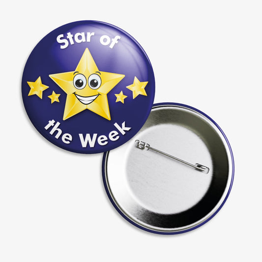 10 Star of the Week Badges - 38mm