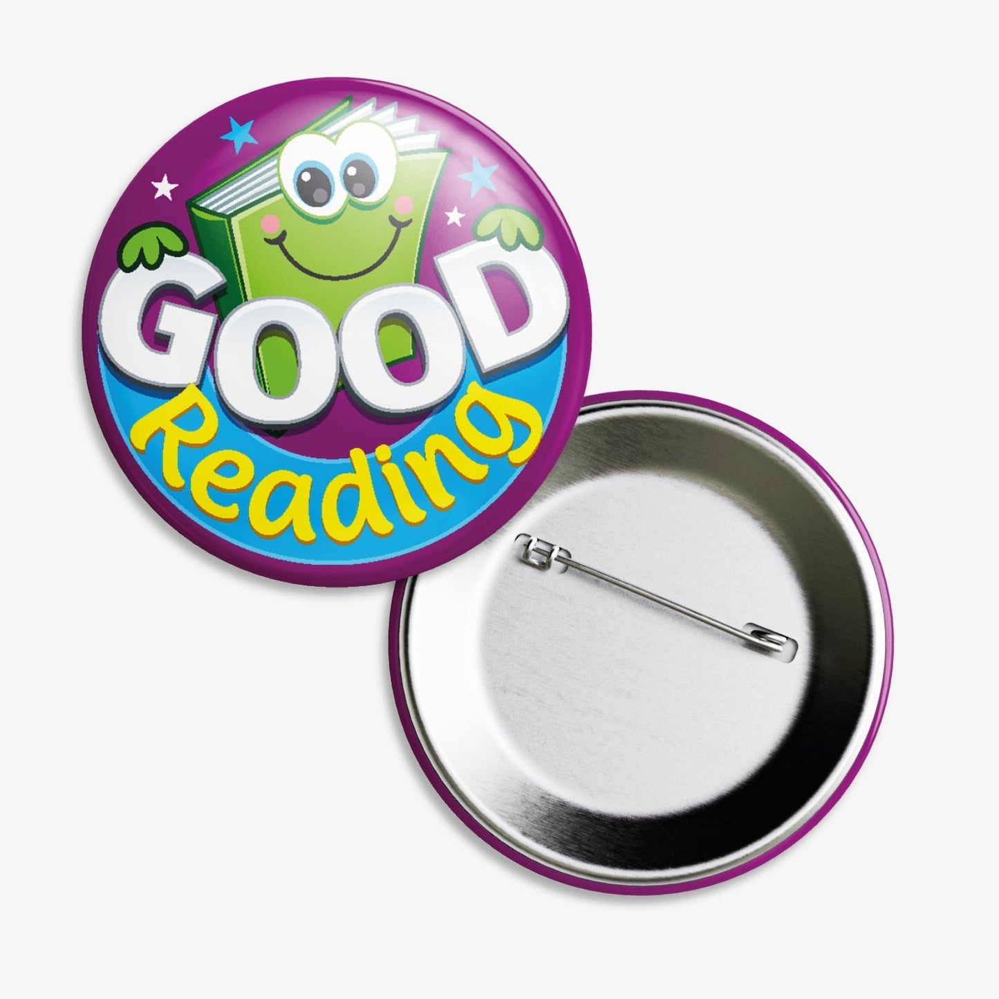 10 Good Reading Badges - 38mm