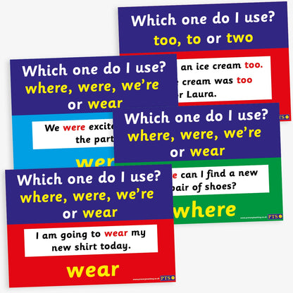 12 Literacy Mistakes Posters - A4