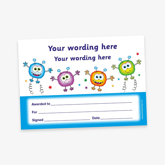 Personalised Alien Certificate - A5
