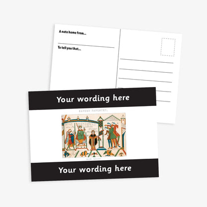 Personalised Bayeux Postcard - A6