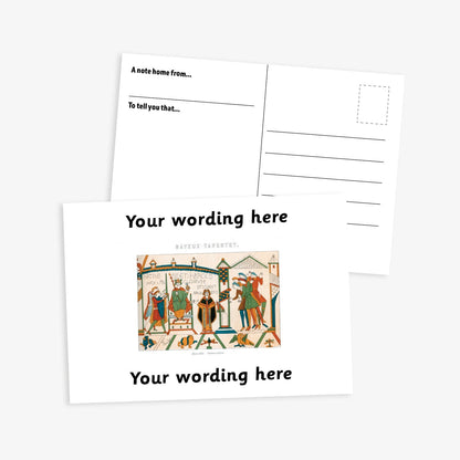 Personalised Bayeux Postcard - A6