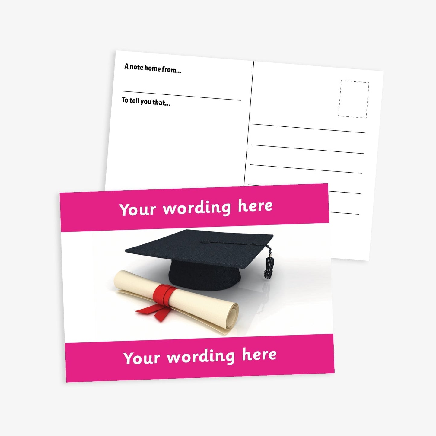 Personalised Graduation Postcard - A6