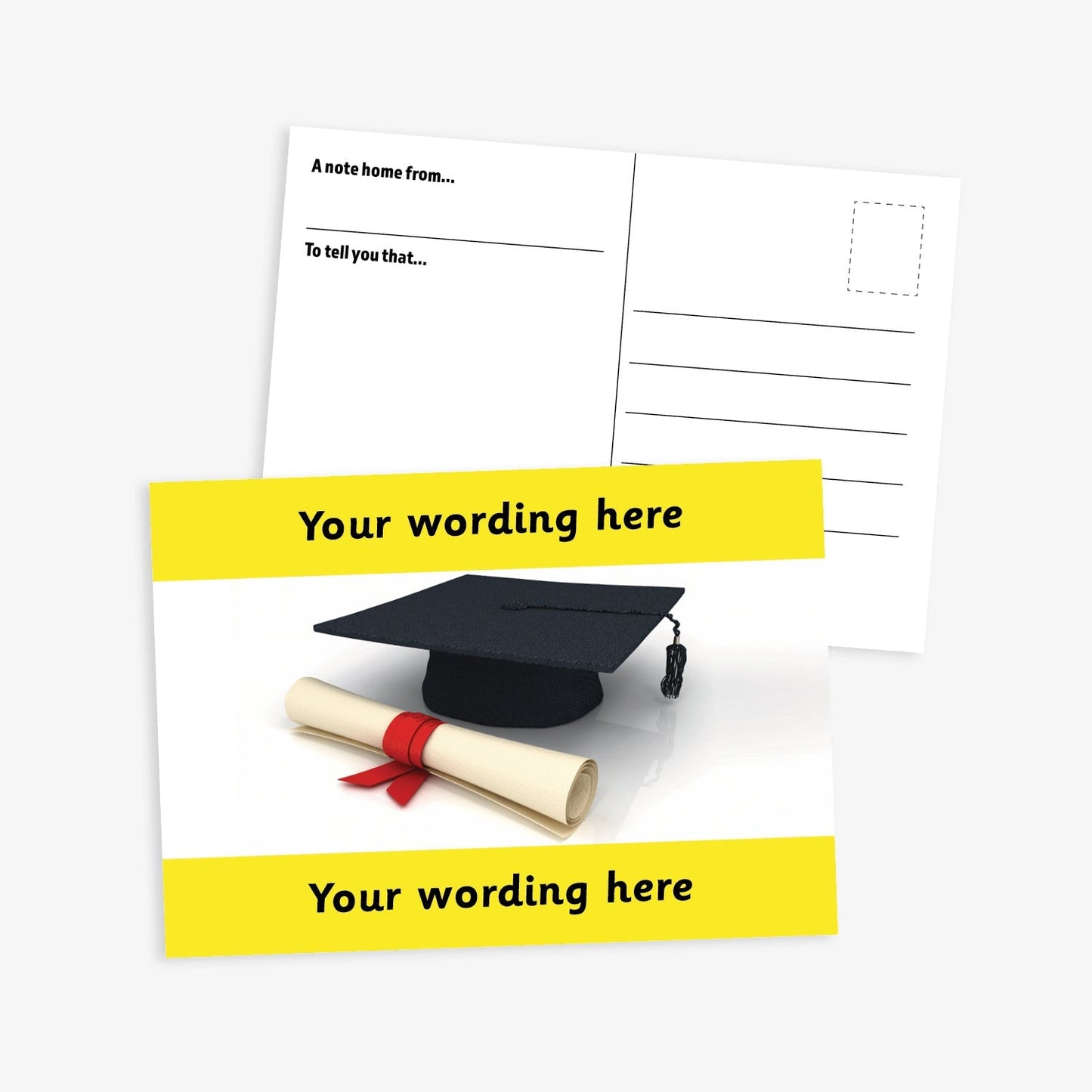 Personalised Graduation Postcard - A6