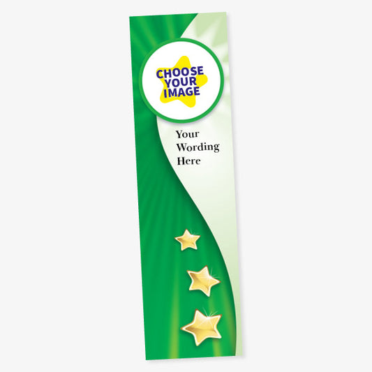 Upload Your Own Image Swirl Bookmarks - 59 x 210mm