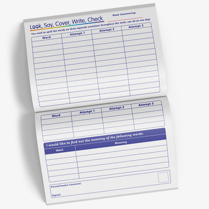 Spelling Record Book - A5