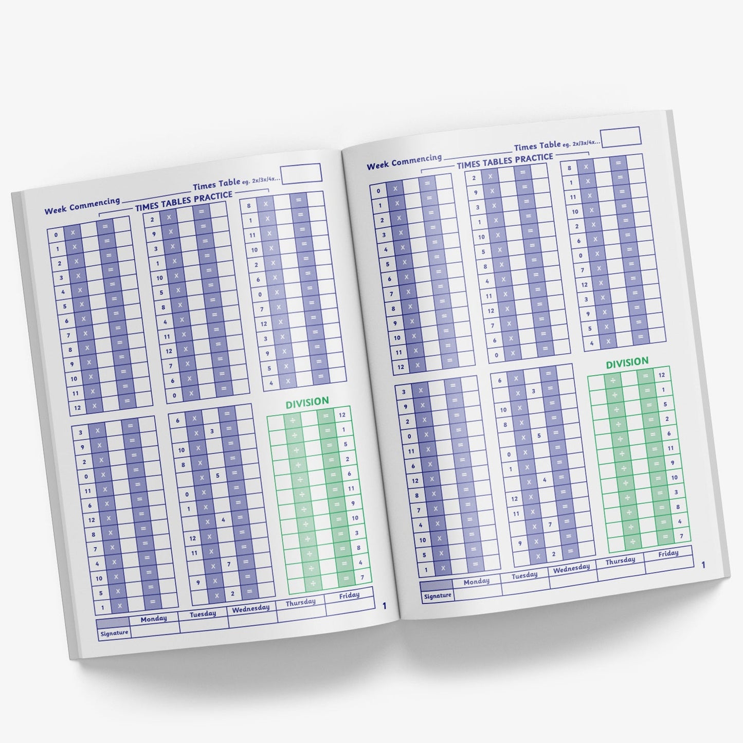 3 Home School Learning Record Books - A5