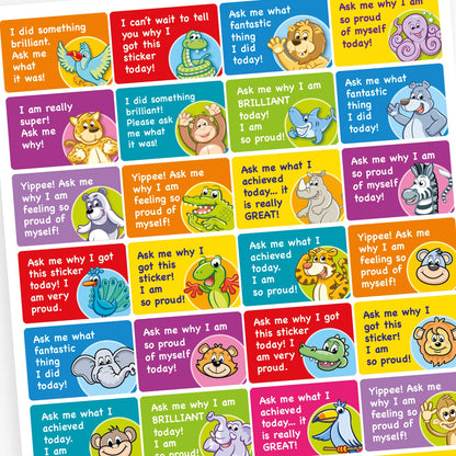 32 Ask Me Why Stickers - 46 x 30mm