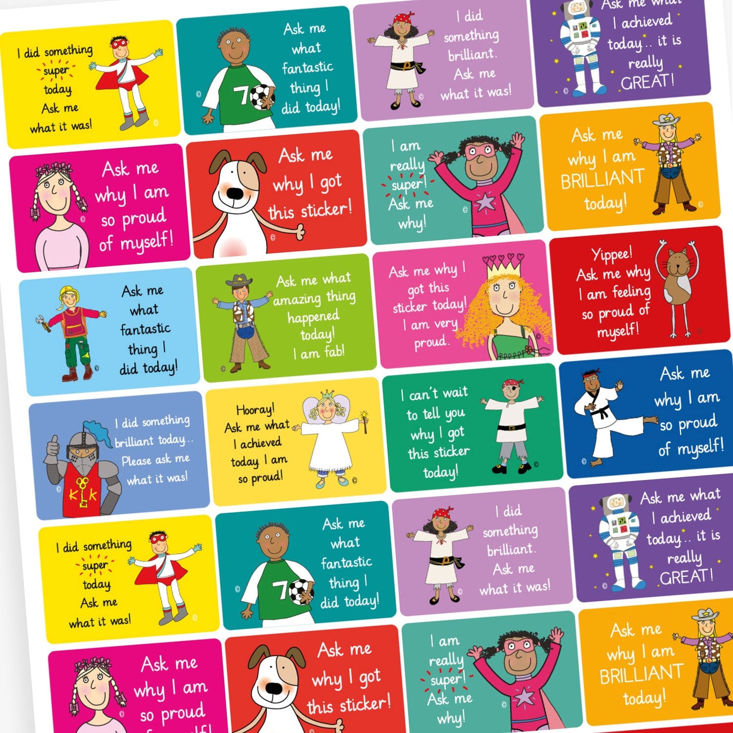 Ask Me Stickers - Pedagogs - 46 x 30mm