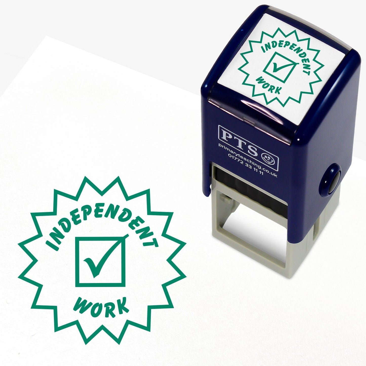 Independent Work Tick Stamper - 25mm