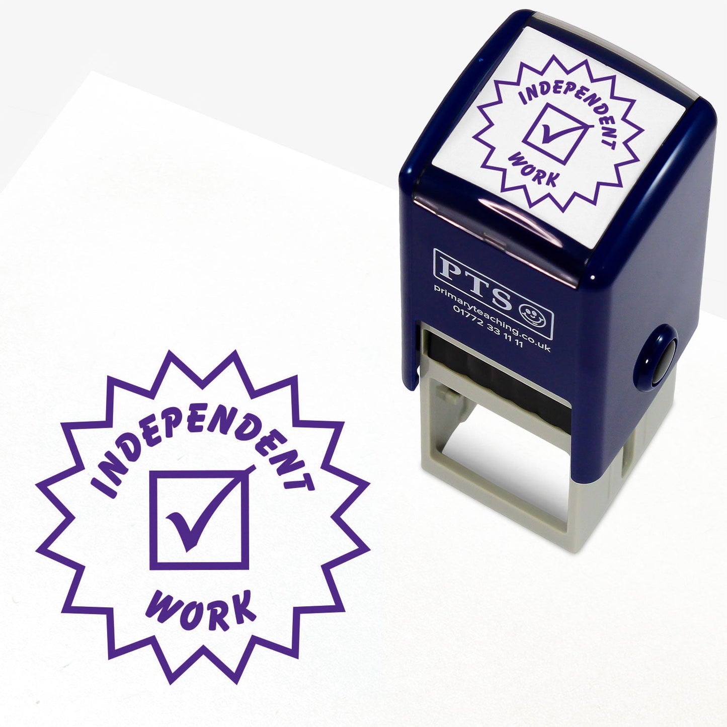 Independent Work Tick Stamper - 25mm