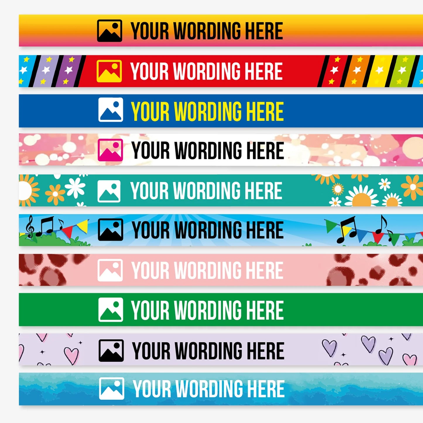 5 Design Your Own Wristbands