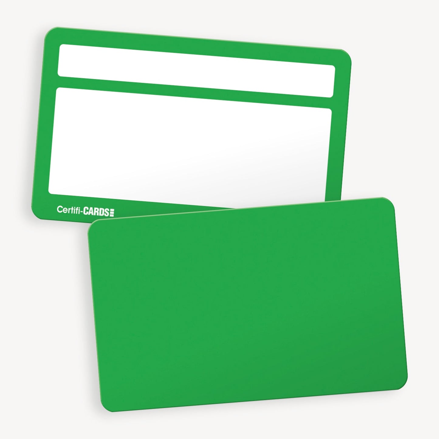 10 House Colour CertifiCARDs