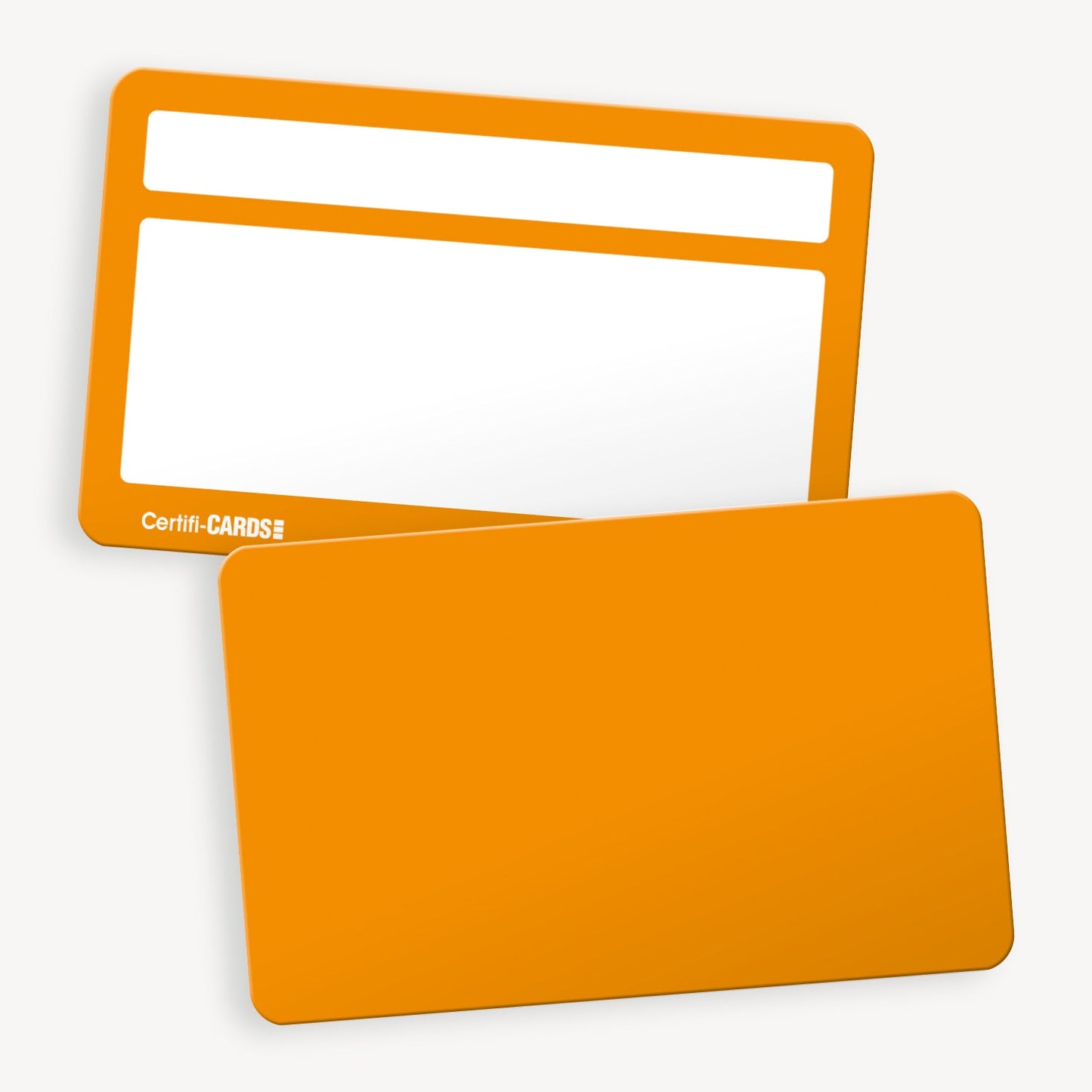 10 House Colour CertifiCARDs