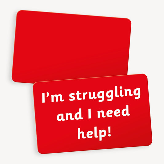 10 I'm Struggling and I Need Help CertifiCARDs
