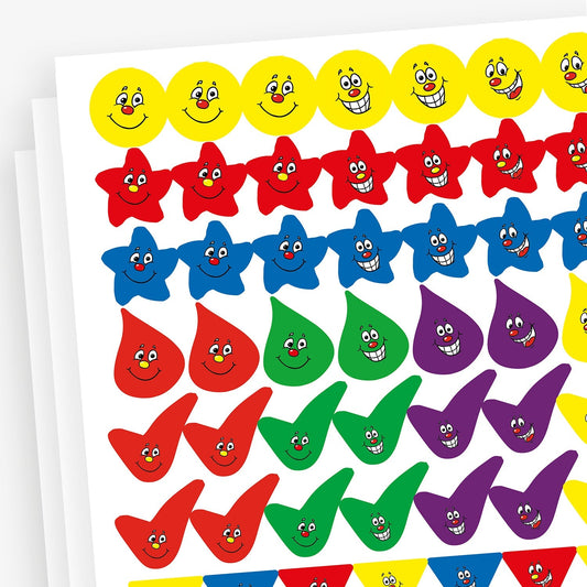 1400 Expression Stickers