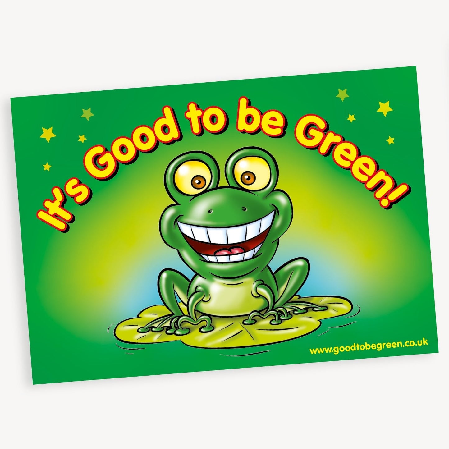 It's Good to be Green Poster - A1