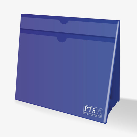 Worksheet Holder - Blue - A4
