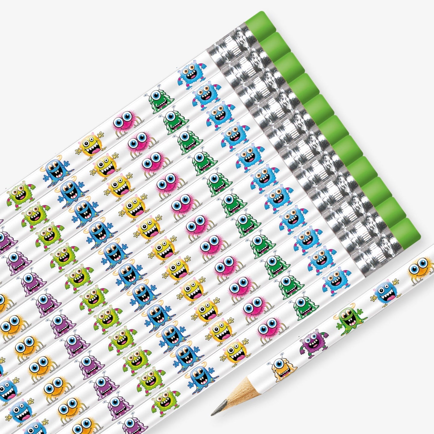 12 Monster Pencils