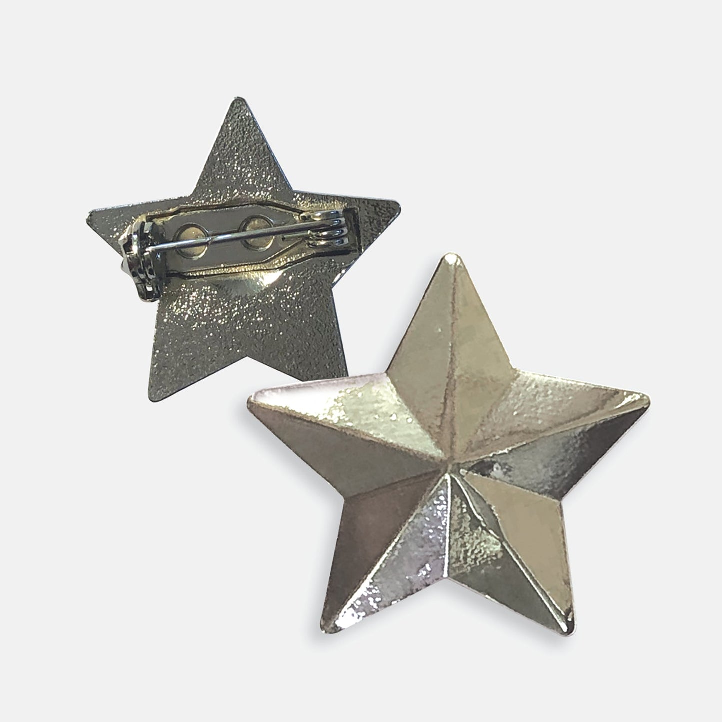 Metal Star 3D Badge - 25mm