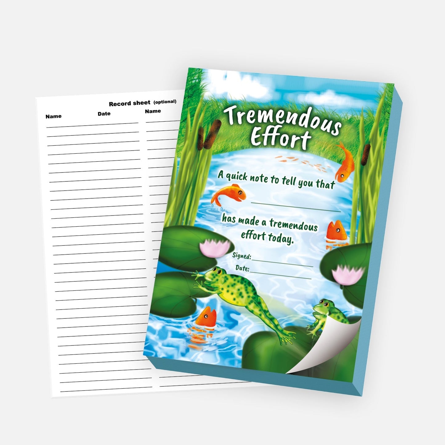 Tremendous Effort Pond Praisepad - 60 Pages - A6