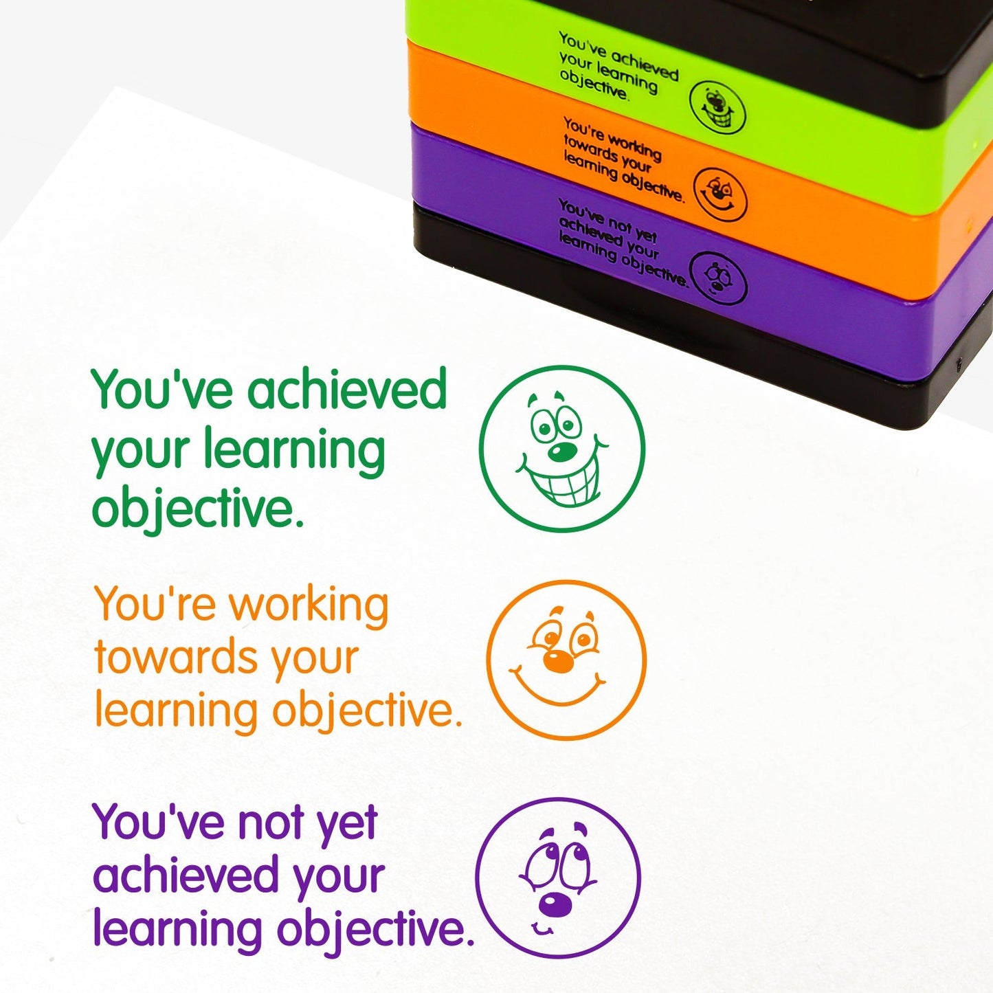 3 Learning Objectives Stakz Stampers - 44 x 13mm