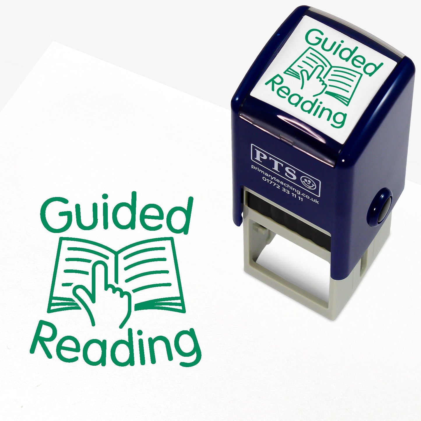 Guided Reading Stamper - Green - 25mm