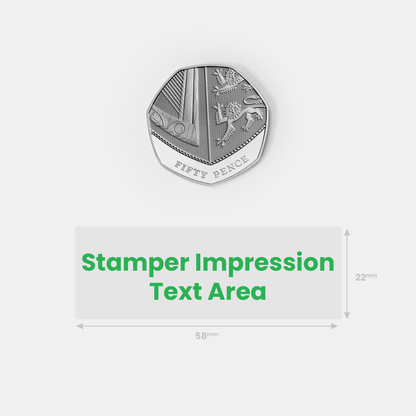 Personalised Verbal Feedback Given Stamper - 59 x 21mm
