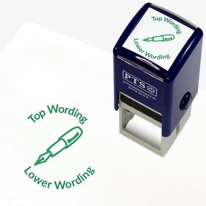 Personalised Fountain Pen Stamper - 25mm