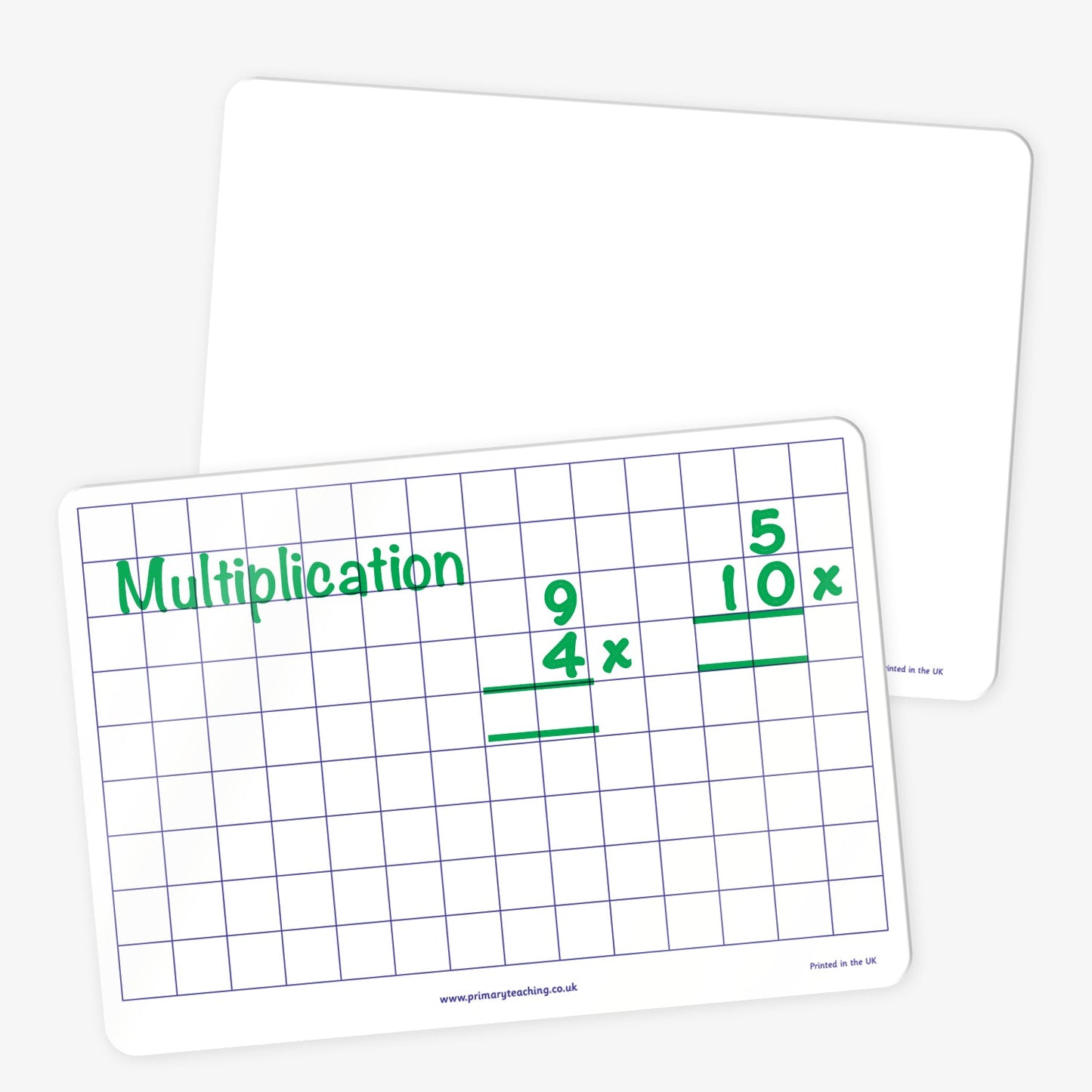 30 Mini Squared Whiteboards - A4