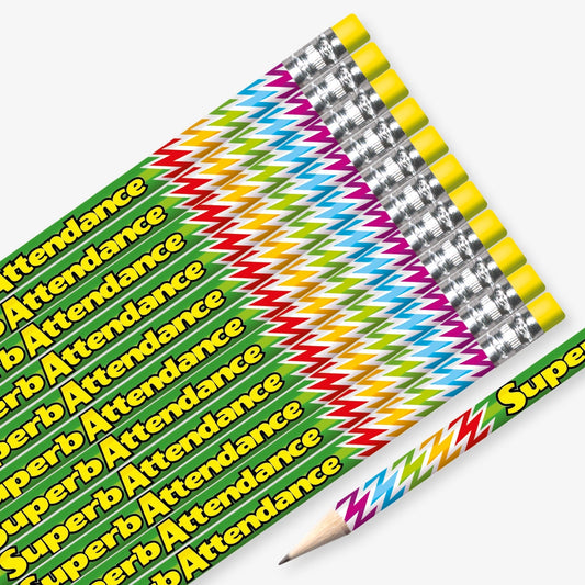 12 Superb Attendance Pencils