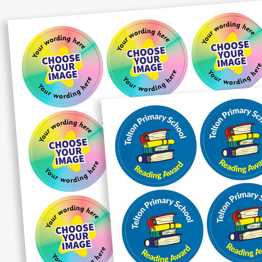 70 Design Your Own Stickers - 25mm