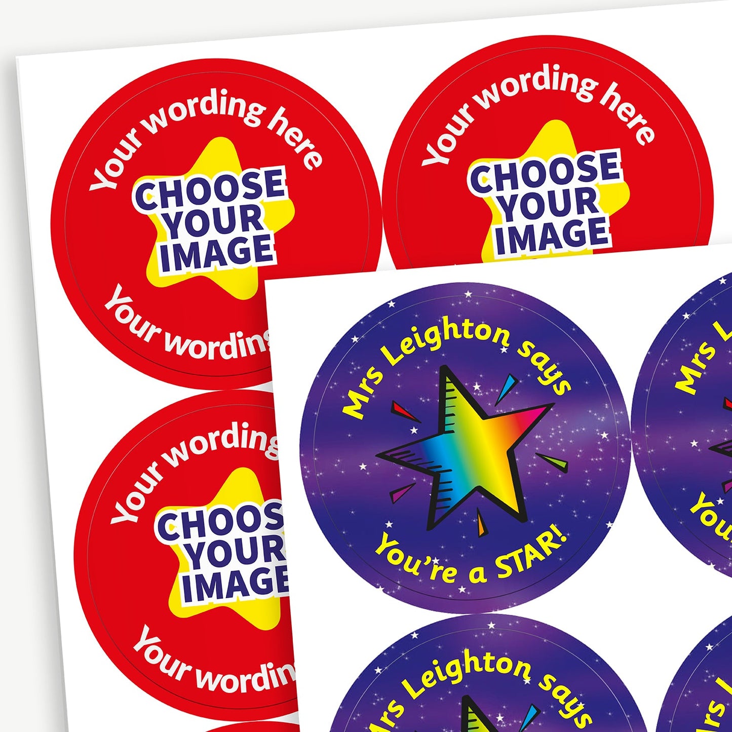35 Design Your Own Stickers - 37mm