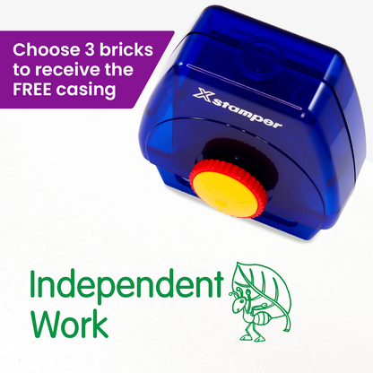 Independent Work Ant Twist N Stamp Brick - Green