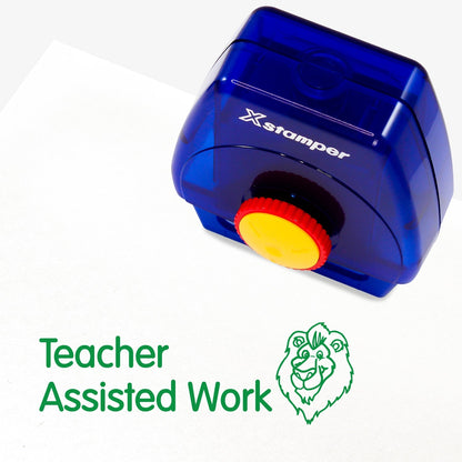 Teacher Assisted Work Lion Twist N Stamp Brick - Green