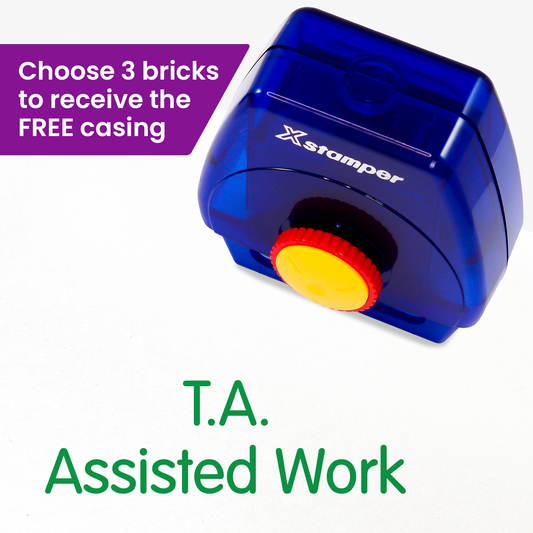 T. A. Assisted Work Twist N Stamp Brick - Green