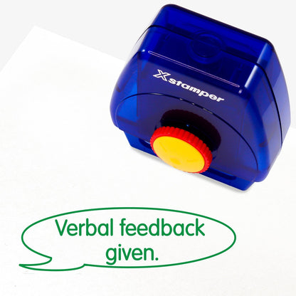 Verbal Feedback Given Twist N Stamp Brick - Green
