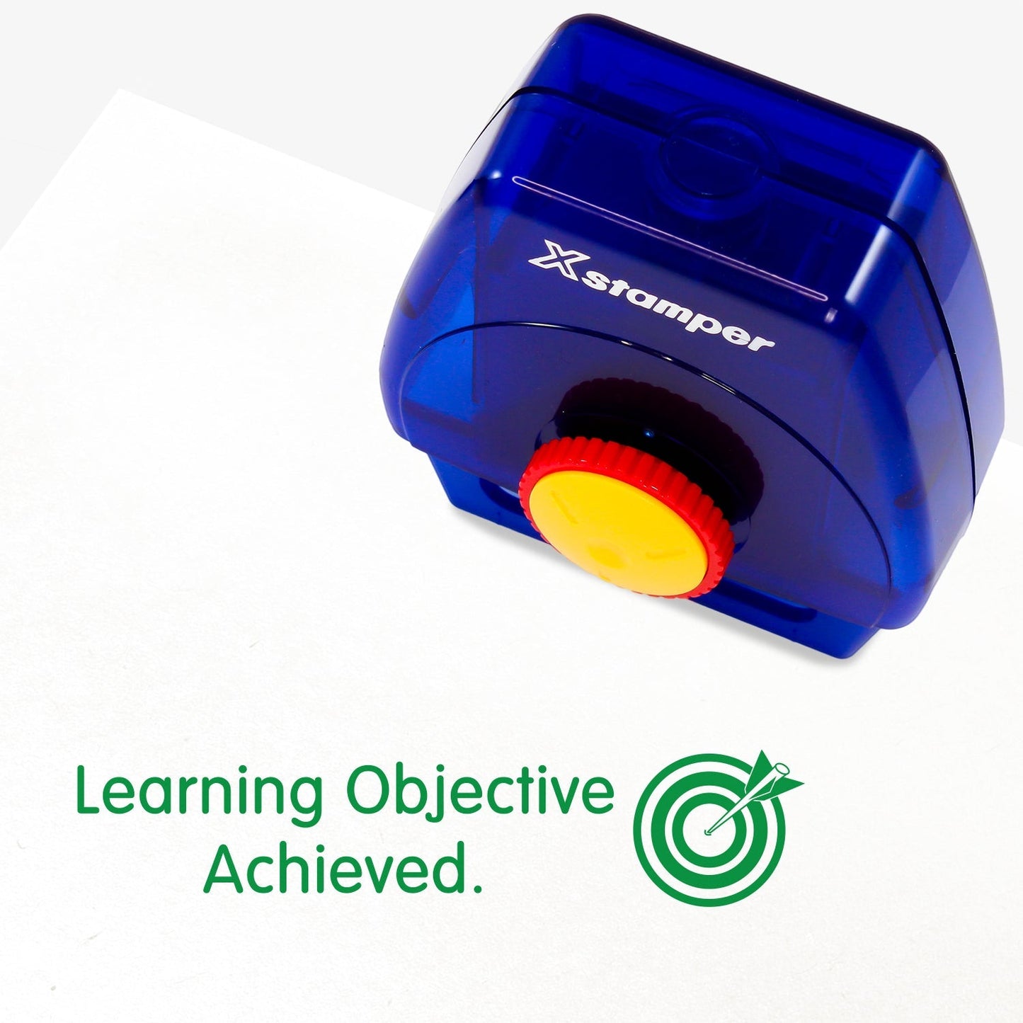 Learning Objective Achieved Target Twist N Stamp Brick - Green