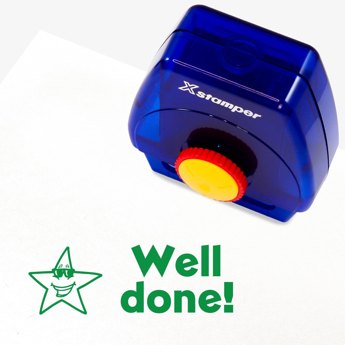 Star Well Done Twist N Stamp Brick - Green